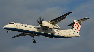 Croatia Airlines Bombardier Q400 9A-CQC Foto PA Austrian Wings Media Crew