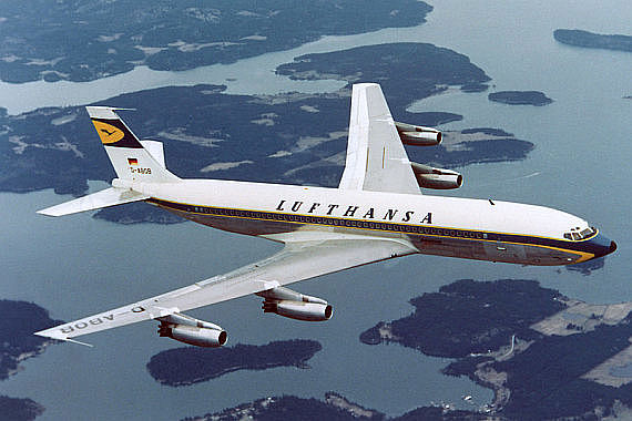 Lufthansa Boeing 707-430 Foto Archiv Lufthansa