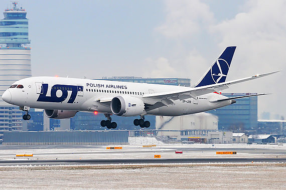 LOT Boeing 787-8 Dreamliner (SP-LRB) - Foto: Austrian Wings Media Crew