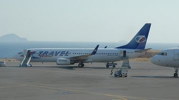 Travelservice Boeing 737-800 Heraklion OK-TVJ Foto PA Austrian Wings Media Crew
