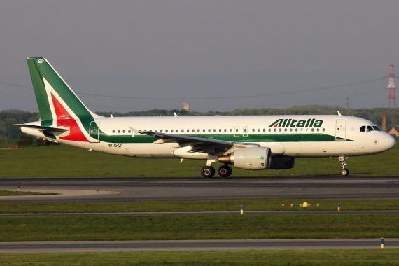 Alitalia Airbus A320 Foto Austrian Wings Media Crew