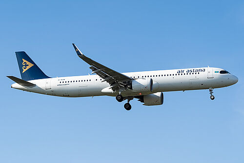 Air Astana fliegt neu nonstop Almaty-London mit einem Airbus A321LR ...