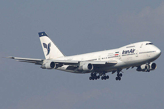 EP-IAH Iran Air Boeing 747-200 Foto Huber Austrian Wings Media Crew
