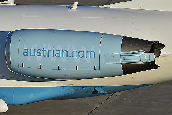 Rolls Royce Tay Triebwerk Engine AUA Fokker 70 Austrian Airlines Symbolbild Sujetbild DSC_0034 Foto Huber Austrian Wings Media Crew