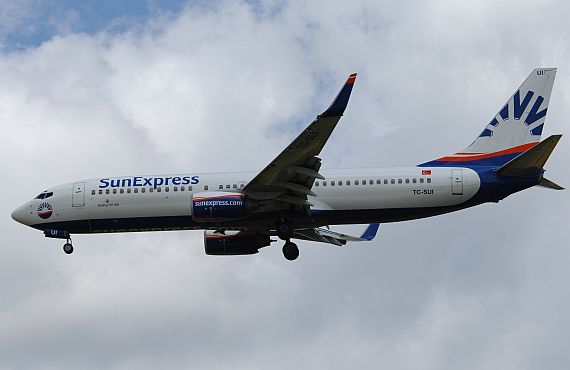 Boeing 737-800 SunExpress TC-SUI Foto PA Austrian Wings Media Crew