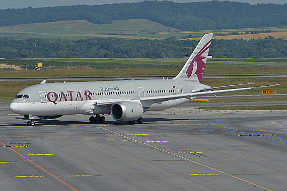 Qatar Airways Boeing 787 Dreamliner Foto Huber Austrian Wings Media Crew A7-BCU