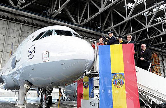 Taufe Lufthansa Airbus