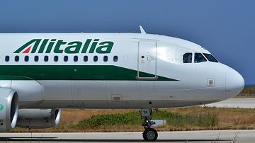 Symbolbild Alitalia Airbus A320 Rhodos Foto PA Austrian Wings Media Crew