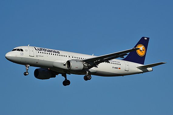 Lufthansa Airbus A320 D-AIQD - Foto: PA / Austrian Wings Media Crew