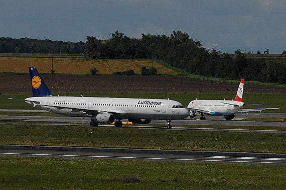 Lufthansa und AUA Symbolbild Sujetbild Foto M. Huber