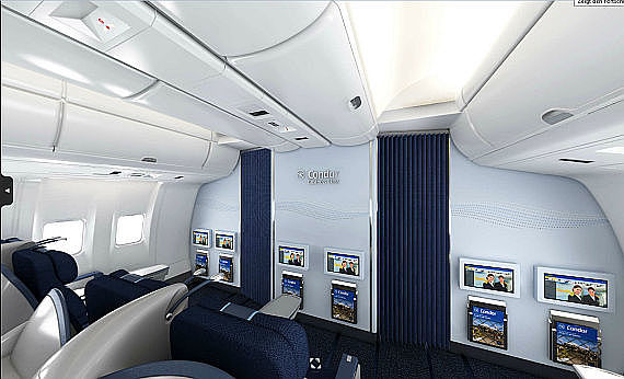 Die neue Condor Business Class auf der Langstrecke - Foto: Condor