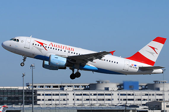 Austrian Airlines (AUA) Airbus A319 (OE-LDG) - Foto: Austrian Wings Media Crew
