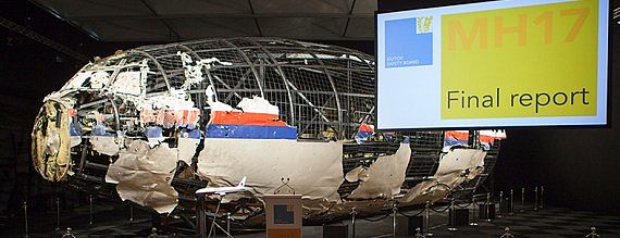 MH-17 Wrack Niederländische Untersuchungsbehörden