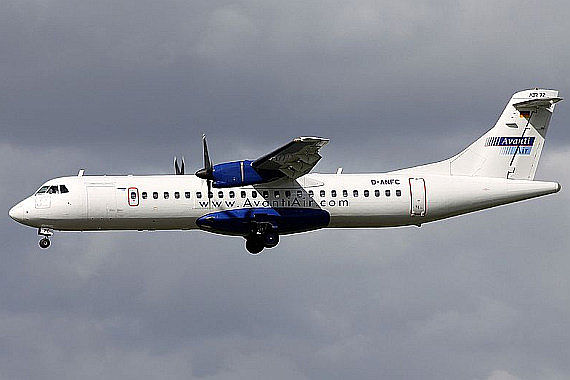 Avanti Air ATR72-200 D-ANFC Foto Andre Wadman Wiki Commons