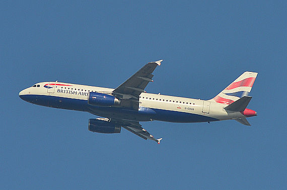 British Airways Airbus A320 G-EUUB Foto PA Austrian Wings Media Crew