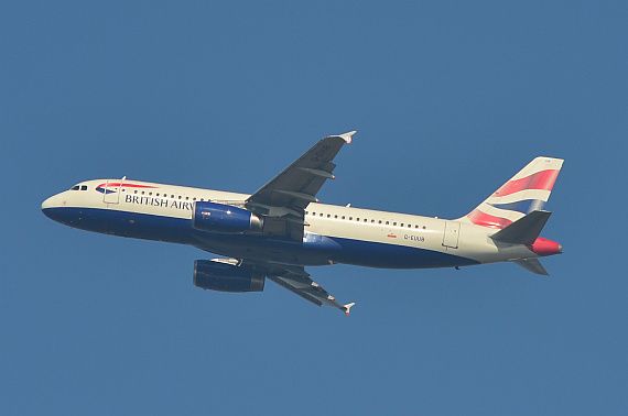 British Airways Airbus A320 G-EUUB Foto PA Austrian Wings Media Crew