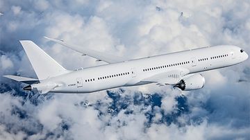 Der erste Boeing 787-9 Dreamliner mit GEnx Triebwerken - Foto: Boeing