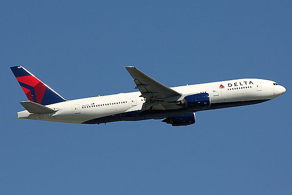 Delta Air Lines Boeing 777-200, Reg.: N862DA - Foto: Lasse Fuss (Wikimedia Commons)