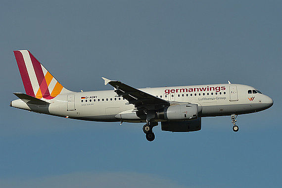 Germanwings Airbus A319 D-AGWV Foto Huber Austrian Wings Media Crew