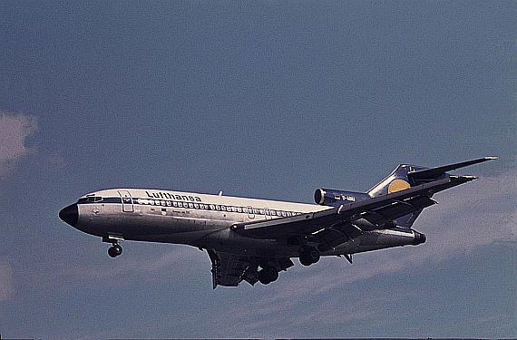 Lufthansa Boeing 727-30 Anbflug D-ABIU Frank Ebeling