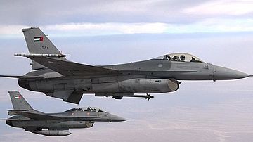 Royal Jordanian Air Force F-16 Foto US Air Force