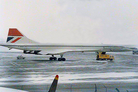 60 Jahre Flughafen Wien British Airways Concorde G-BOAE Foto Thomas Ranner