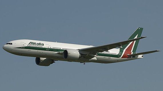 Boeing 777-200ER von Alitalia - Foto: Tsung TsenTsan / Wiki Commons