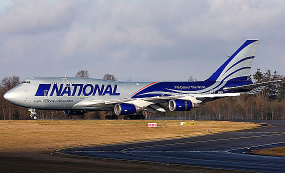 Die in Bagram verunglückte Boeing 747-400F, N949CA der National Air Cargo - Foto: Helmut Schnichels, www.widebodies.de