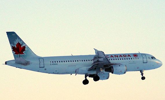Airbus A320 von Air Canada - Foto: Wiki Commons
