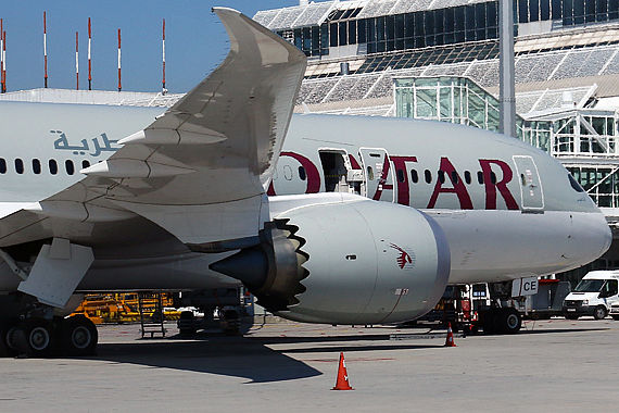 Boeing 787 Dreamliner von Qatar-Airways - Foto: Christian Zeilinger