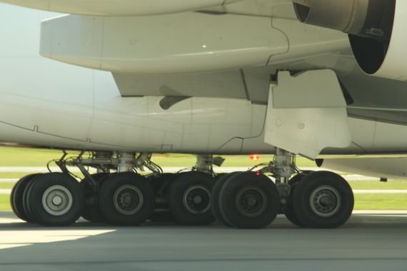 Imposant gestaltet sich auch das Fahrwerk - Foto: Kevin Schrenk Imposant gestaltet sich auch das Fahrwerk - Foto: Kevin Schrenk