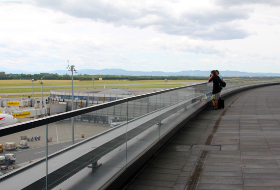 Das künftige Besucherdeck am Skylink - Foto: Max Hrusa