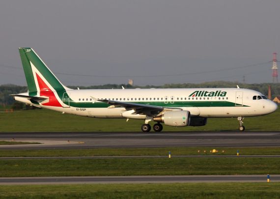 A320 der Alitalia - Foto: Max Hrusa