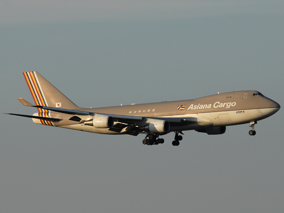 Boeing 747-400F der Asiana Cargo - Foto: P. Radosta / Austrian Wings Boeing 747-400F der Asiana Cargo - Foto: P. Radosta / Austrian Wings