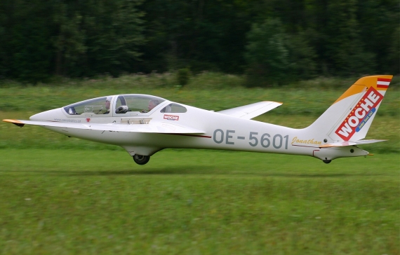 Die verunglückte OE-5601 - Foto: Franz Lackner / Austrian Wings
