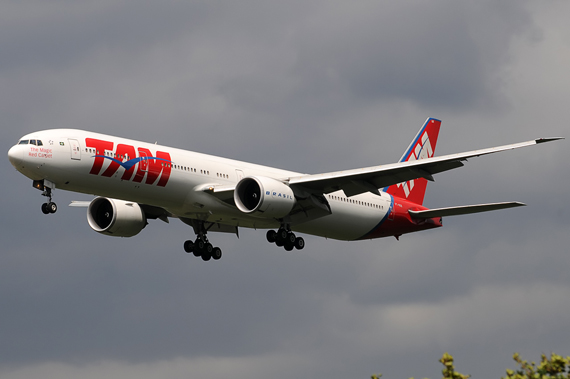 TAM Boeing 777-300ER - Foto: Austrian Wings Media Crew