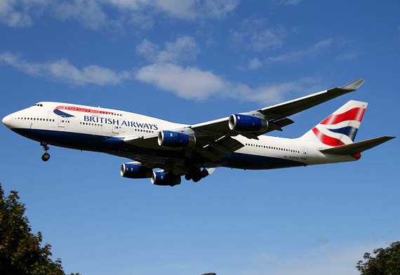 British Airways Boeing 747 - Foto: Max Hrusa