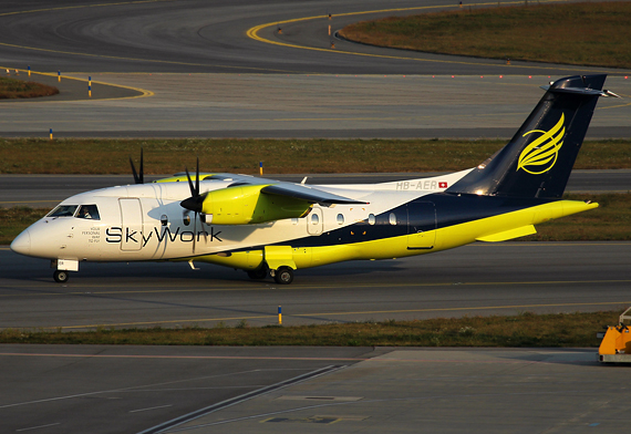 Dornier Do 328 von SkyWork – Foto: Max Hrusa / Austrian Wings