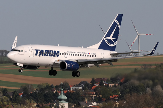 TAROM Boeing 737-700 - Foto: Austrian Wings Media Crew TAROM Boeing 737-700 - Foto: Austrian Wings Media Crew