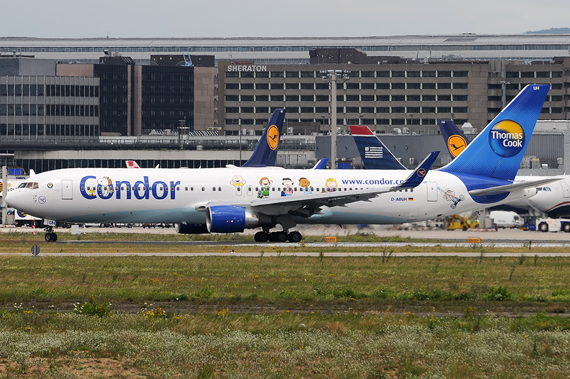 Boeing 767-300ER der Condor - Foto: Chris Jilli