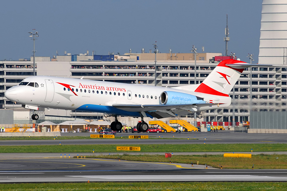 Austrian Fokker 70, OE-LFJ - Foto: Austrian Wings Media Crew