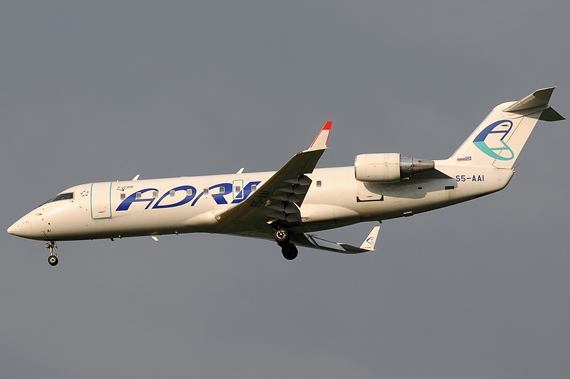 Adria Airways CRJ200 - Foto: Austrian Wings Media Crew
