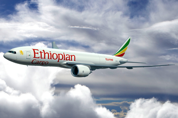 Boeing 777F von Ethiopian - Grafik: Boeing