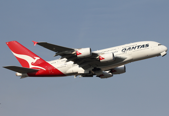 Qantas Airbus A380 - Foto: Max Hrusa