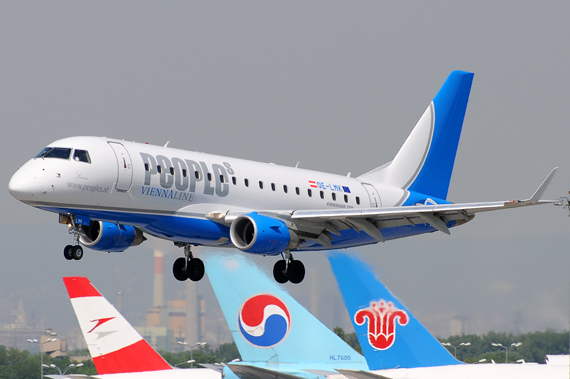 People's Viennaline Embraer 170 - Foto: Austrian Wings People's Viennaline Embraer 170 - Foto: Austrian Wings