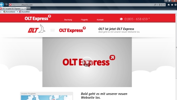 Screenshot OLT Express