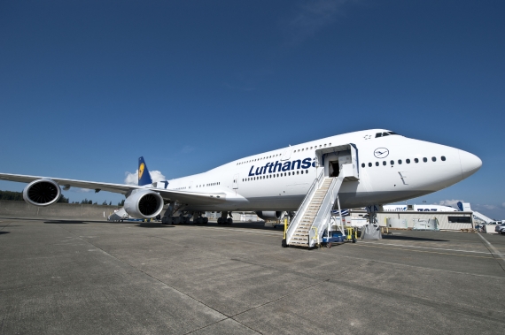 Wird auf der ILA in Berlin präsentiert: Boeing 747-8I von Lufthansa - Foto: Boeing
