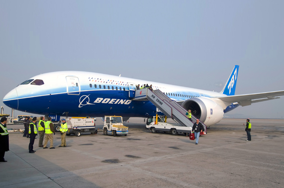 Boeing 787-8 in China - Foto: Boeing