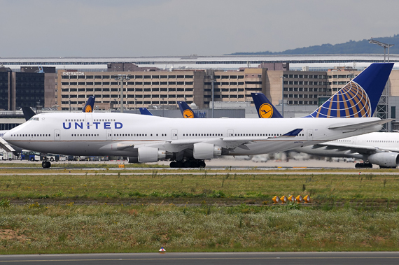 United Boeing 747-400 - Foto: Chris Jilli