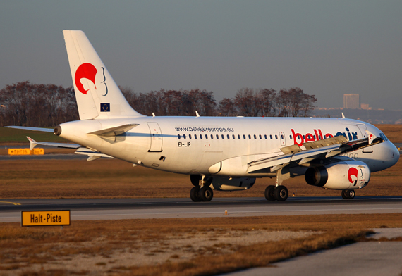 Belle Air Airbus in Wien